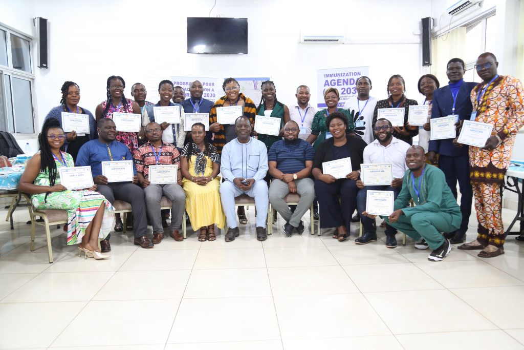 Awards of certificates to trainees
